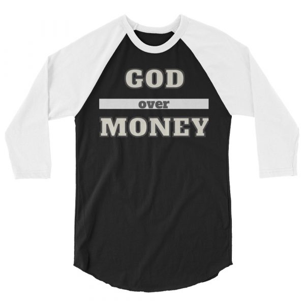 3/4 sleeve raglan shirt